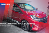 Modifikasi Mobil Ayla M Sporty