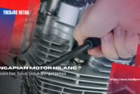 Penyebab Utama Pengapian Motor Hilang