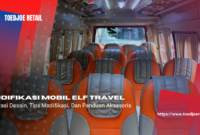 Modifikasi Mobil Elf Travel