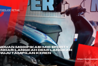 Panduan Modifikasi Mio Sporty Standar Langkah Demi Langkah Menuju Tampilan Keren