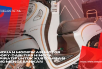 Panduan Modifikasi Motor Scoopy Dari Tips Hingga Inspiratif Untuk Kustomisasi Yang Mengesankan