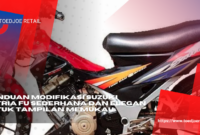 Panduan Modifikasi Suzuki Satria FU Sederhana Dan Elegan Untuk Tampilan Memukau