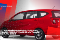 Daftar Harga Mobil Paling Menarik Di Bawah 30 Jutaan Terbaru 2022