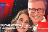 Terungkap Alasan Mengejutkan Di Balik Asap Misterius Pada Motor MotoGP Valentino Rossi