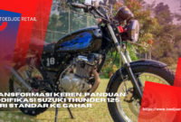 Transformasi Keren Panduan Modifikasi Suzuki Thunder 125 Dari Standar Ke Gahar