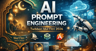 AI Prompt Engineering Twibbon Idul Fitri 2026