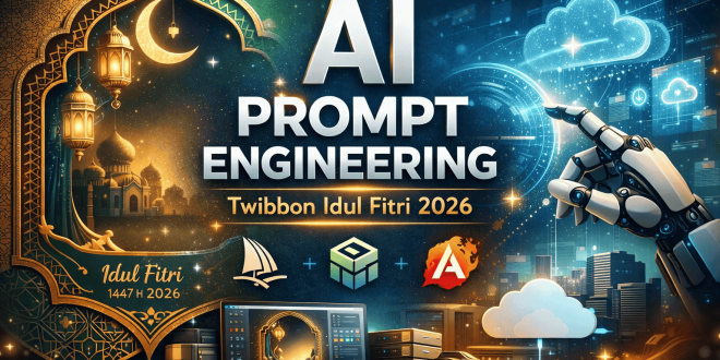 AI Prompt Engineering Twibbon Idul Fitri 2026
